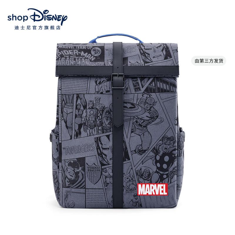 Hành lý thời trang chính thức của Disney 90 phút Ba lô cổ điển Marvel Oxford Phiên bản giới hạn sức chứa lớn Chống tia nước