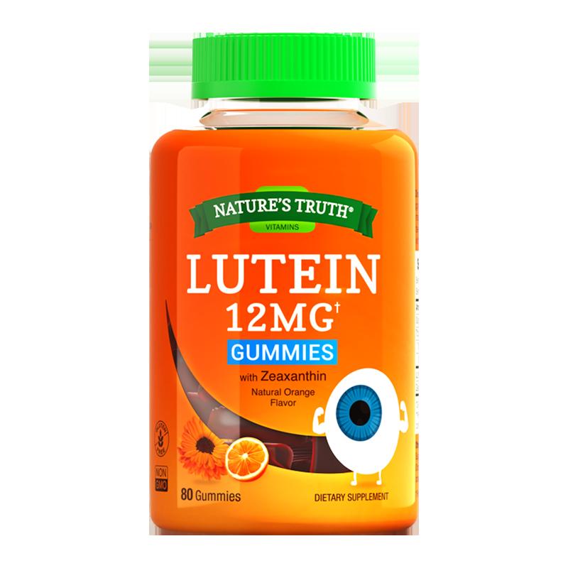 American Natural Treasure Lutein Gummies 80 viên dành cho trẻ em, thanh thiếu niên và người lớn, hương cam trái cây, việt quất bảo vệ mắt