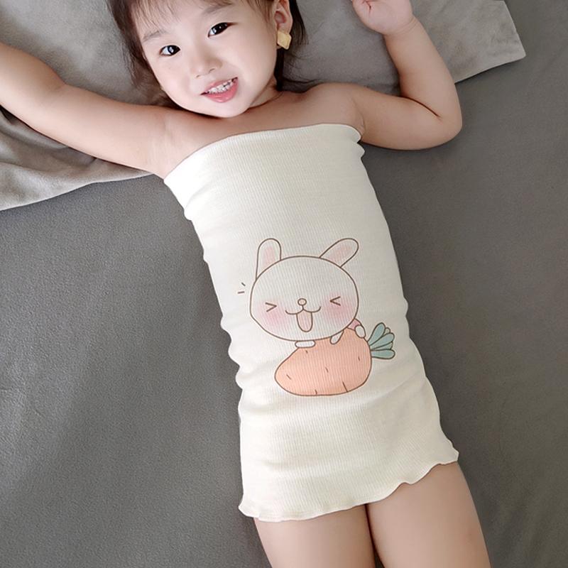 Bảo vệ bụng trẻ em hiện vật mùa hè cotton mỏng rốn cho bé ngủ chống lạnh lớn tạp dề trẻ em