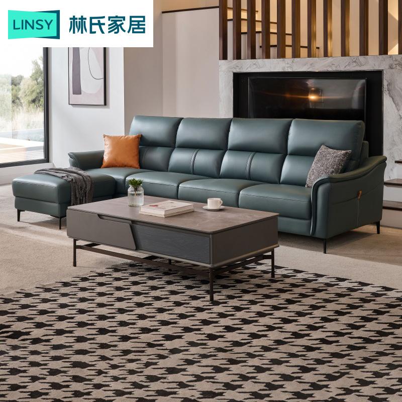 Công nghiệp gỗ của Lin Sedicades Vải Sofa Phòng khách Công nghệ Căn hộ nhỏ Công nghệ Vải SOFA Ánh sáng Đơn giản sang trọng S166