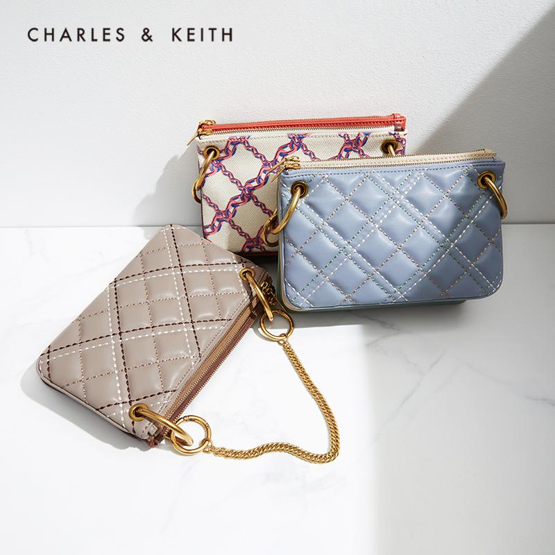 Túi đeo chéo kim cương siêu nhẹ nữ CHARLES&KEITH CK2-80270670