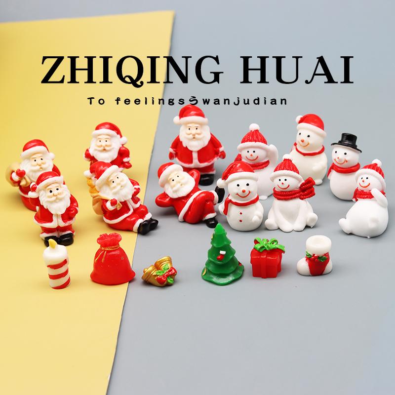 Độc Lập Mù Túi Ông Già Noel Bộ Q Phiên Bản Tặng Mini Thu Nhỏ Đồ Chơi Búp Bê Người Tuyết Giáng Sinh Trẻ Em Trang Trí