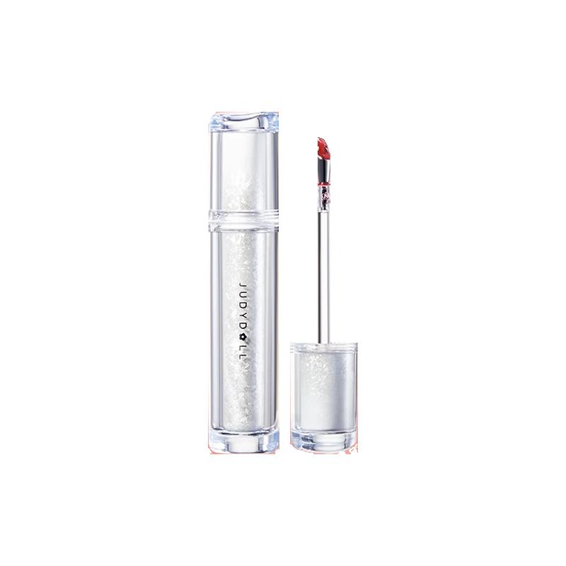 [Cùng phong cách cho Gala Lễ hội mùa xuân] Judydoll Orange Ice Iron Essence Mirror Lip Glaze Lip Gloss cho Nữ