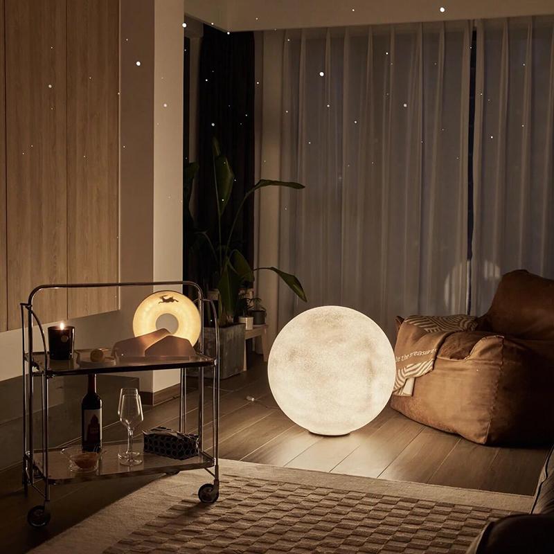 Net Red Wind Moon Đèn đèn lồng đèn đèn lồng phòng ngủ cô gái bên giường ngủ Sofa Southere Light Outdoor Villa biệt thự ngoài trời