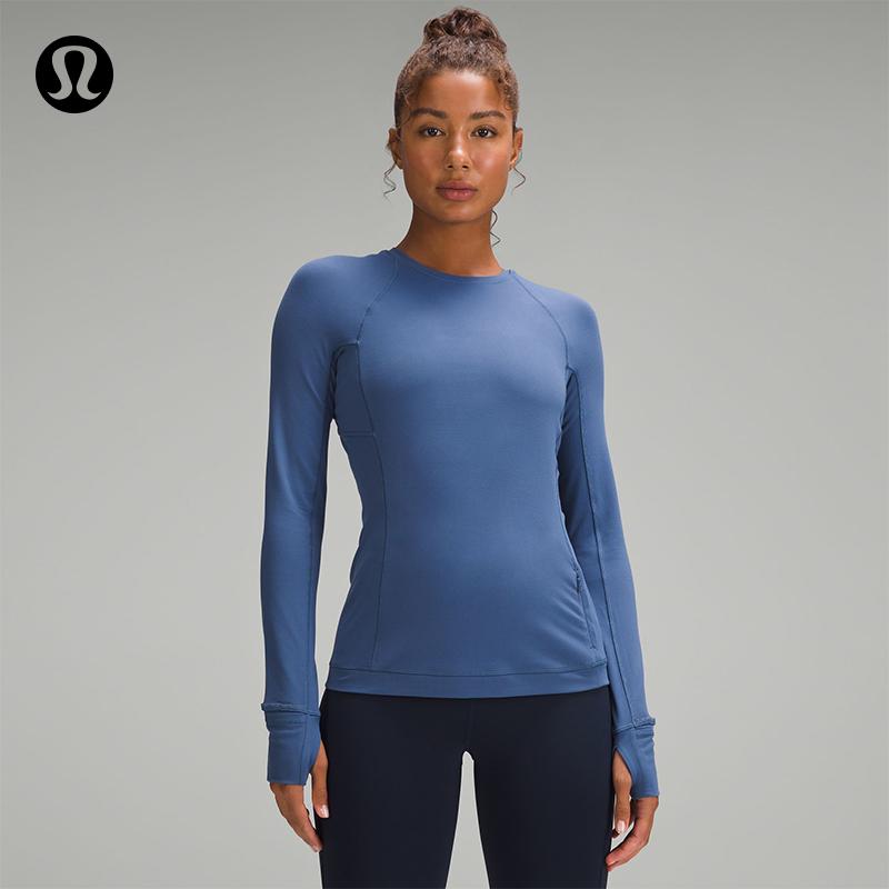 Đó là Áo nỉ chạy bộ dài tay dành cho nữ Rulu™丨lululemon丨LW3FJUS