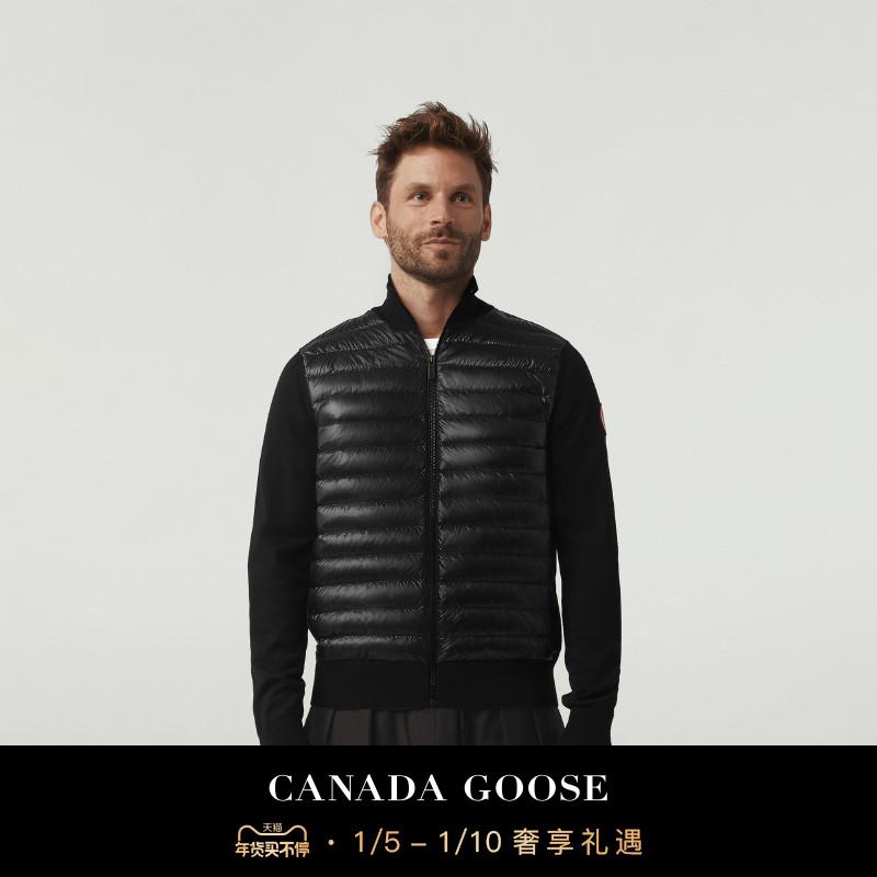 CANADA GOOSE Canada Goose HyBridge nam dệt kim nhẹ áo khoác lông ngỗng lớn 6893M