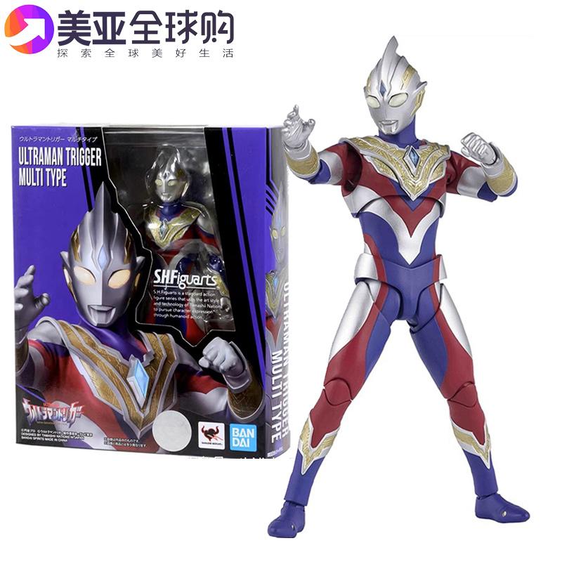 Bandai SHF Triga Altman composite tạo thành mô hình di động Tiga Zeta Alpha thế hệ mới làm bằng tay