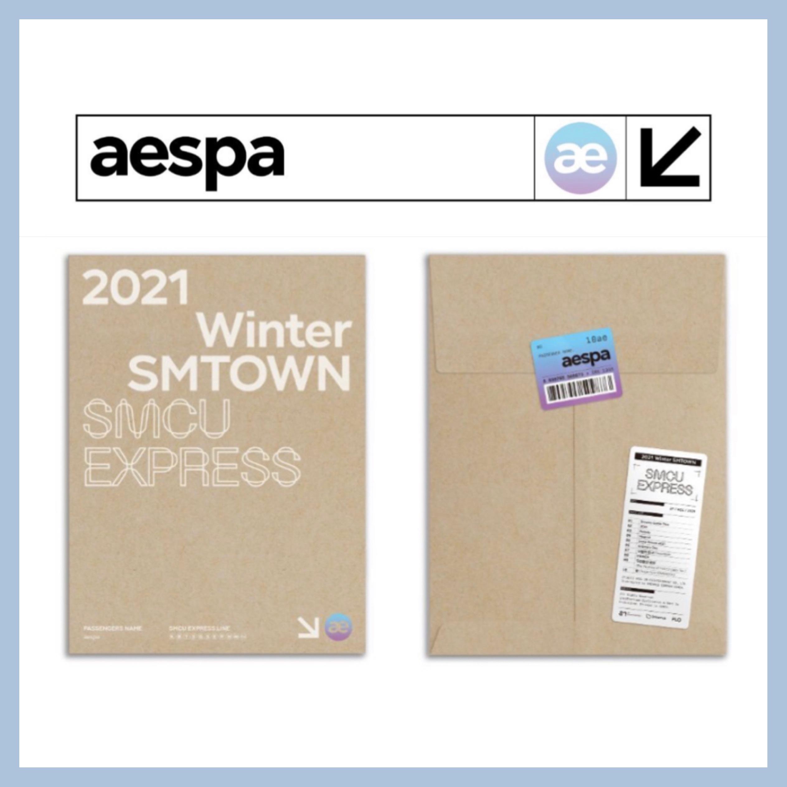 Giao hàng miễn phí tại chỗ aespa Winter Special 2021 Winter SMTOWN : SMCU EXRPESS