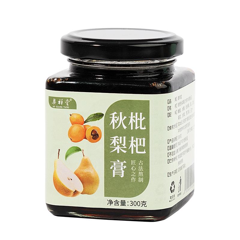 Kem lê mùa thu Loquat 300g Laiyang Ci Pear Cream Pure Pear Snow Pear Cream Trẻ em và phụ nữ mang thai Ngâm nước Authentic Official Flagship Store