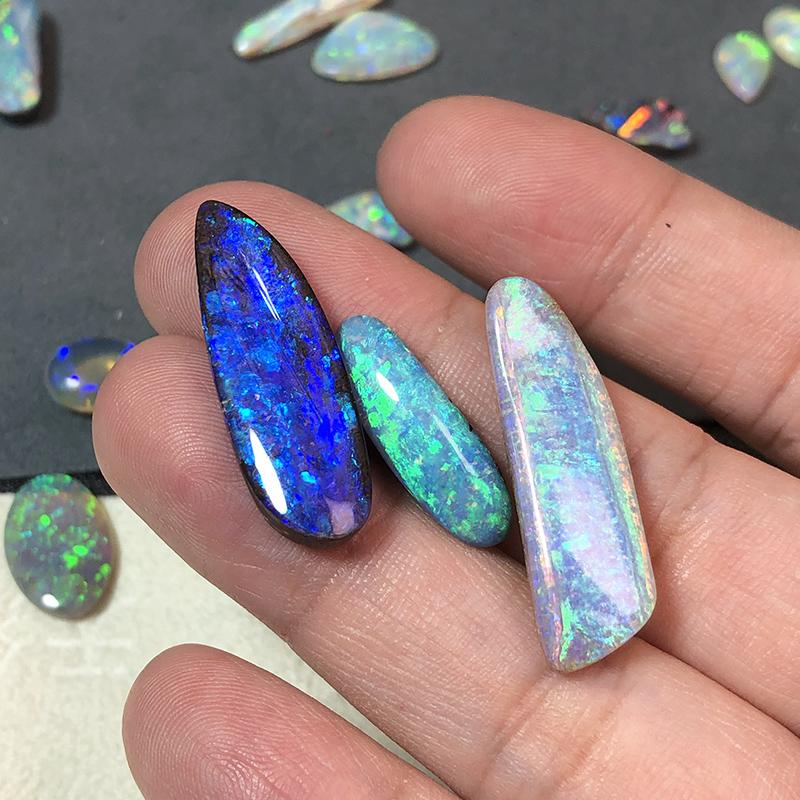 Đá Opal sắt tự nhiên của Úc Meijishe Đá thô chất lượng cao Opal Opal hiệu quả về chi phí có thể được tùy chỉnh