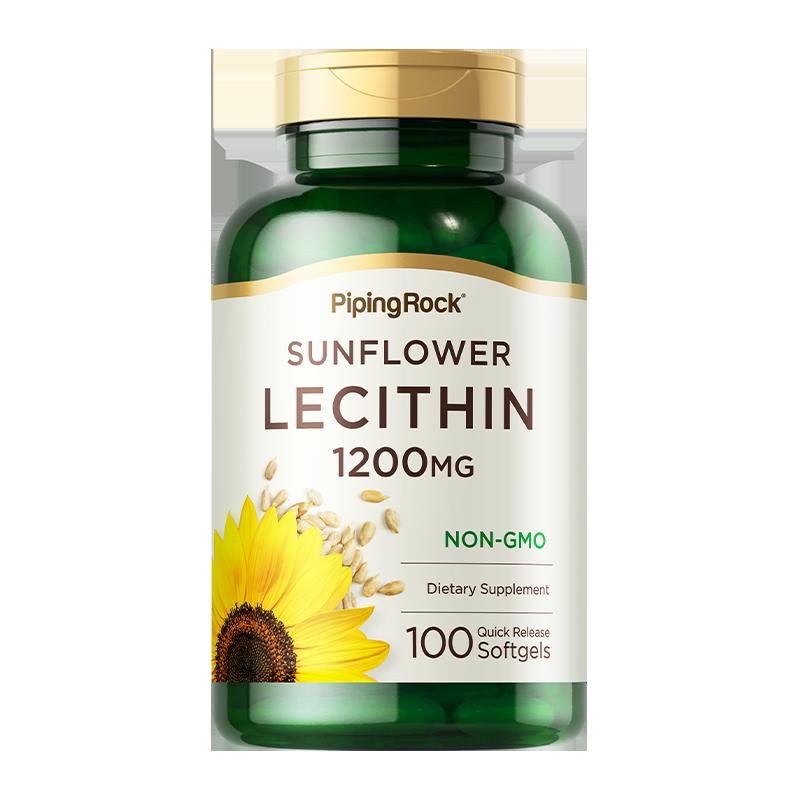 US Prono Lecithin 100 viên nang mềm dành cho người trung niên và người cao tuổi, sản phẩm chăm sóc sức khỏe spa mạch máu, dầu cá, đối tác tốt, không chứa đậu nành