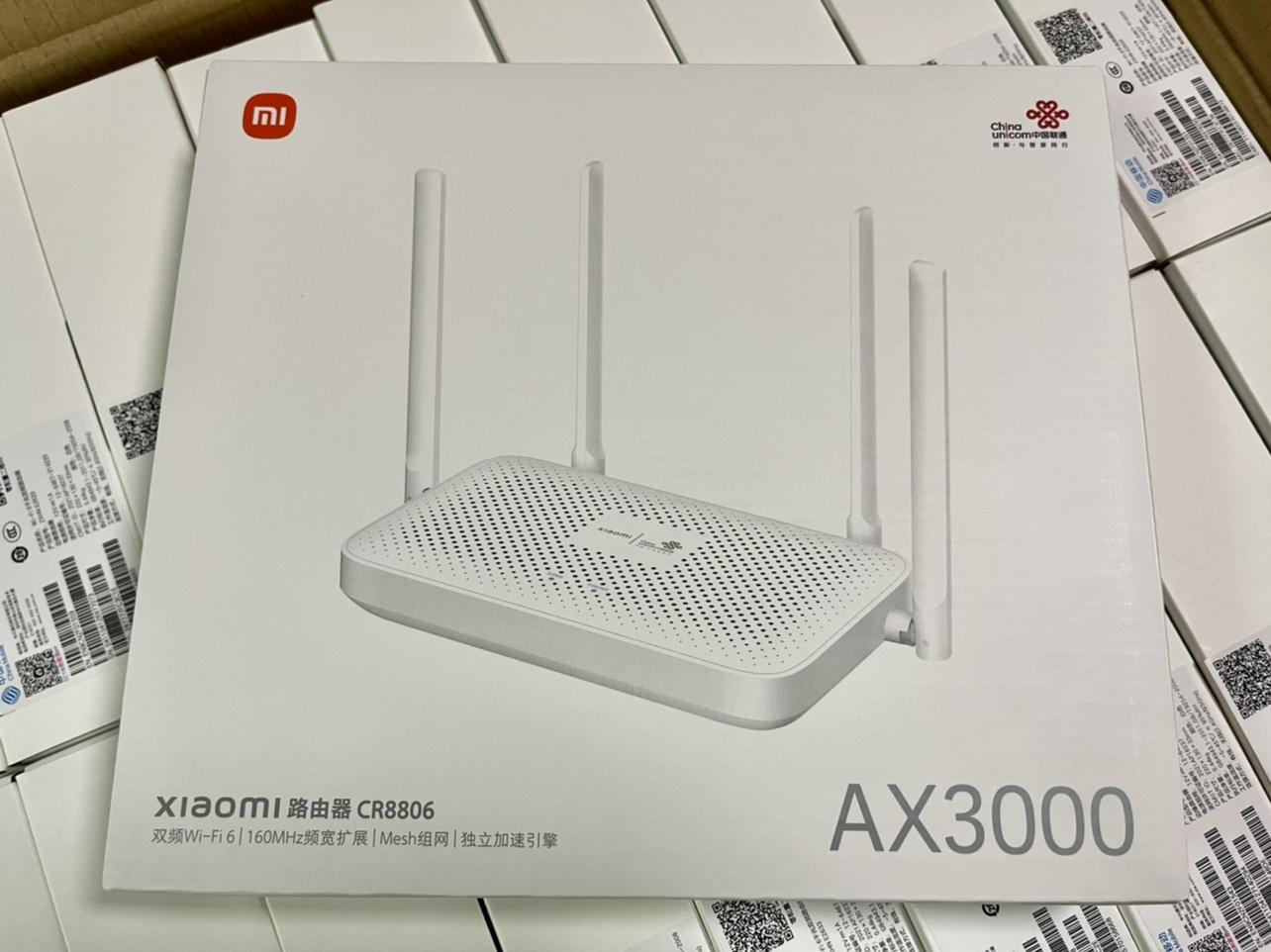 Xiaomi CR8806 Bộ định tuyến AX3000 Wireless CR8808 Dual -Frequency Port WiFi6 Phiên bản Unicom Mobile Unicom