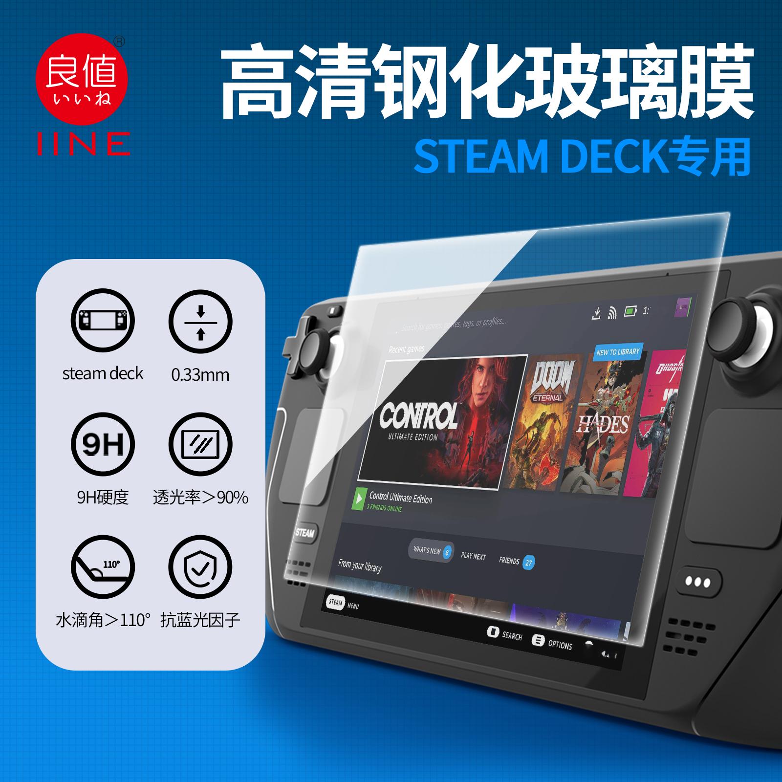 Giá trị tốt phù hợp với phim cách nhiệt STEAM DECK Phim bảo vệ màn hình HD 0,33mm của máy chủ steamdeck phim dải chống va chạm