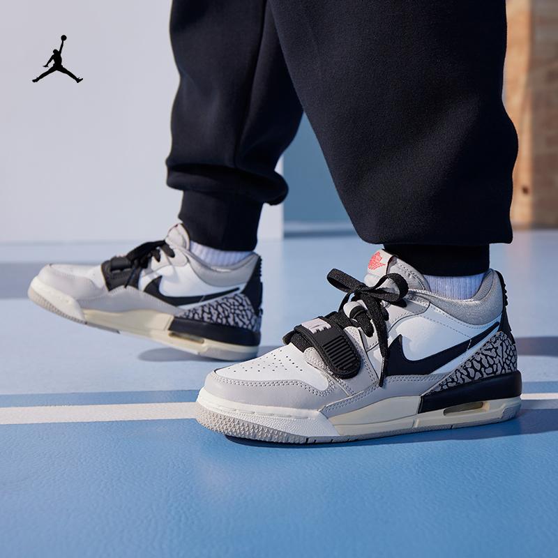 Jordan chính thức Nike Jordan bé trai LEGACY 312 giày thể thao trẻ em lớn đệm mùa đông cổ thấp CD9054