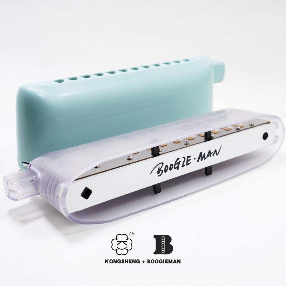 KB12 chromatic harmonica biểu diễn chuyên nghiệp 12 lỗ c-tone nhựa dành cho sinh viên mới bắt đầu tiết kiệm chi phí