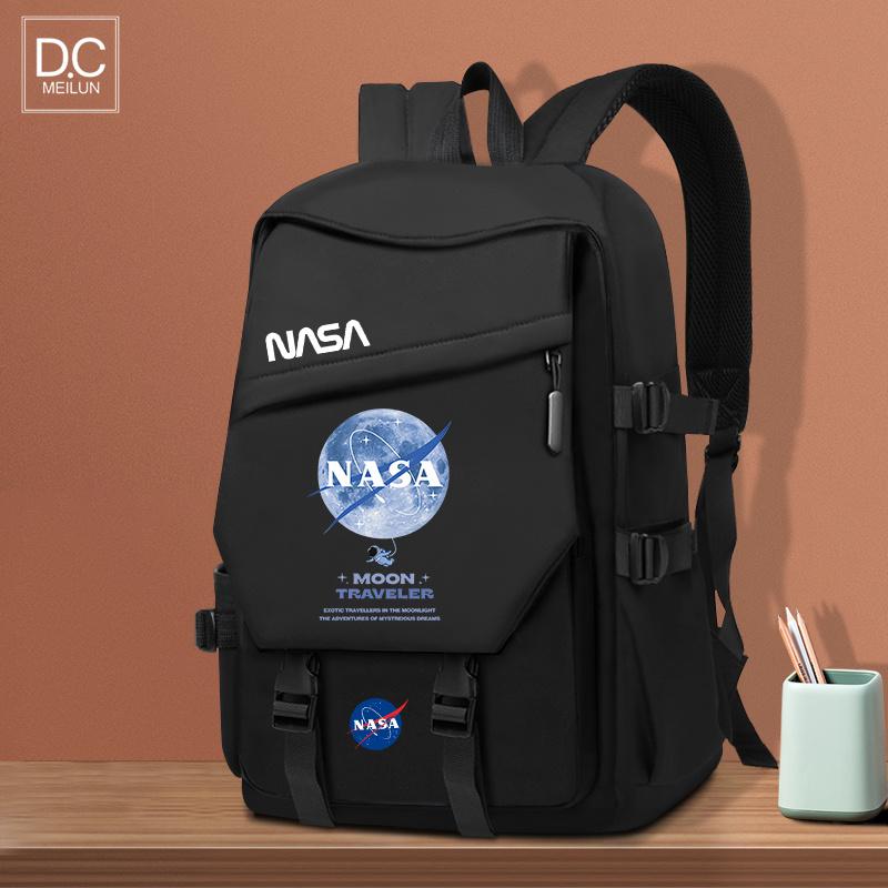 Hành Tinh Nasa Lười Thời Trang Schoolbag Ba Lô Nam Thích Hợp Học Sinh Trung Học Cơ Sở Đơn Giản Hợp Thời Trang Thương Hiệu Sinh Viên Đại Học Ba Lô