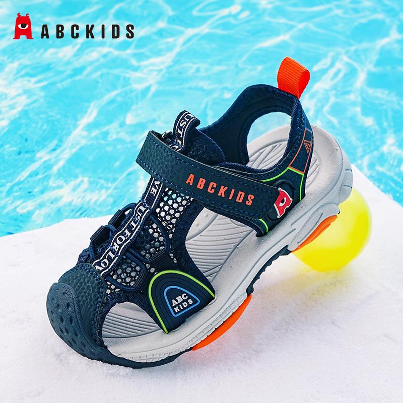 Giày trẻ em ABCKIDS giày bé trai giày bé gái giày sandal trẻ em mùa hè 2023 giày đi biển ngoài trời Bao Đầu