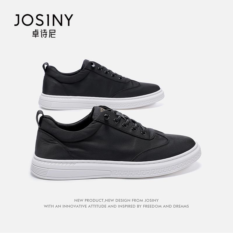 Zhuoshini nam mùa hè thoáng khí giày vải mỏng nam slip-on giày thường màu đen nam giày vải mọi trận đấu