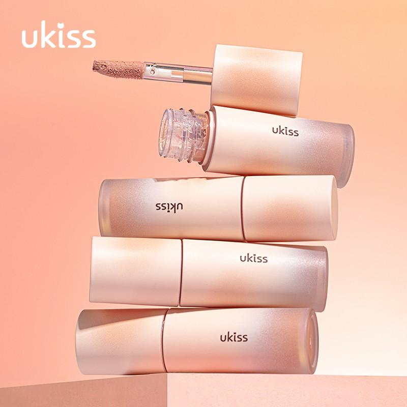 Phấn má hồng dạng lỏng UKISS Heartbeat Pop Liquid Phấn mắt One Body Repair Matte Pure Desire Wind