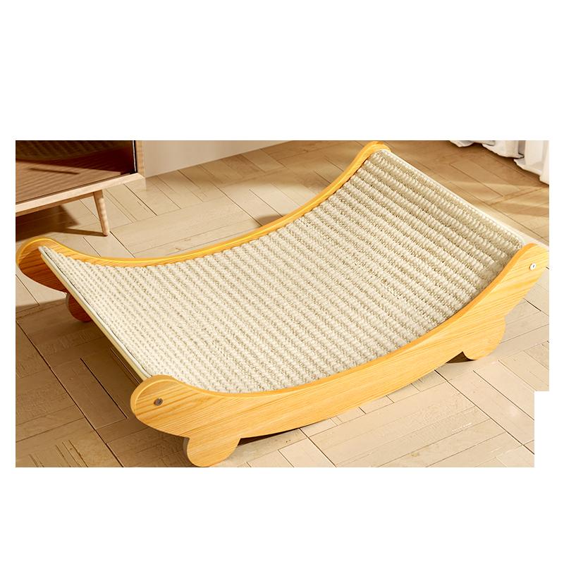 Ván cào mèo Sisal, chống mài mòn và không rụng lông, ván vuốt mèo lớn hơn, ghế sofa tổ mèo, thảm cào mèo dọc một mảnh chống trầy xước