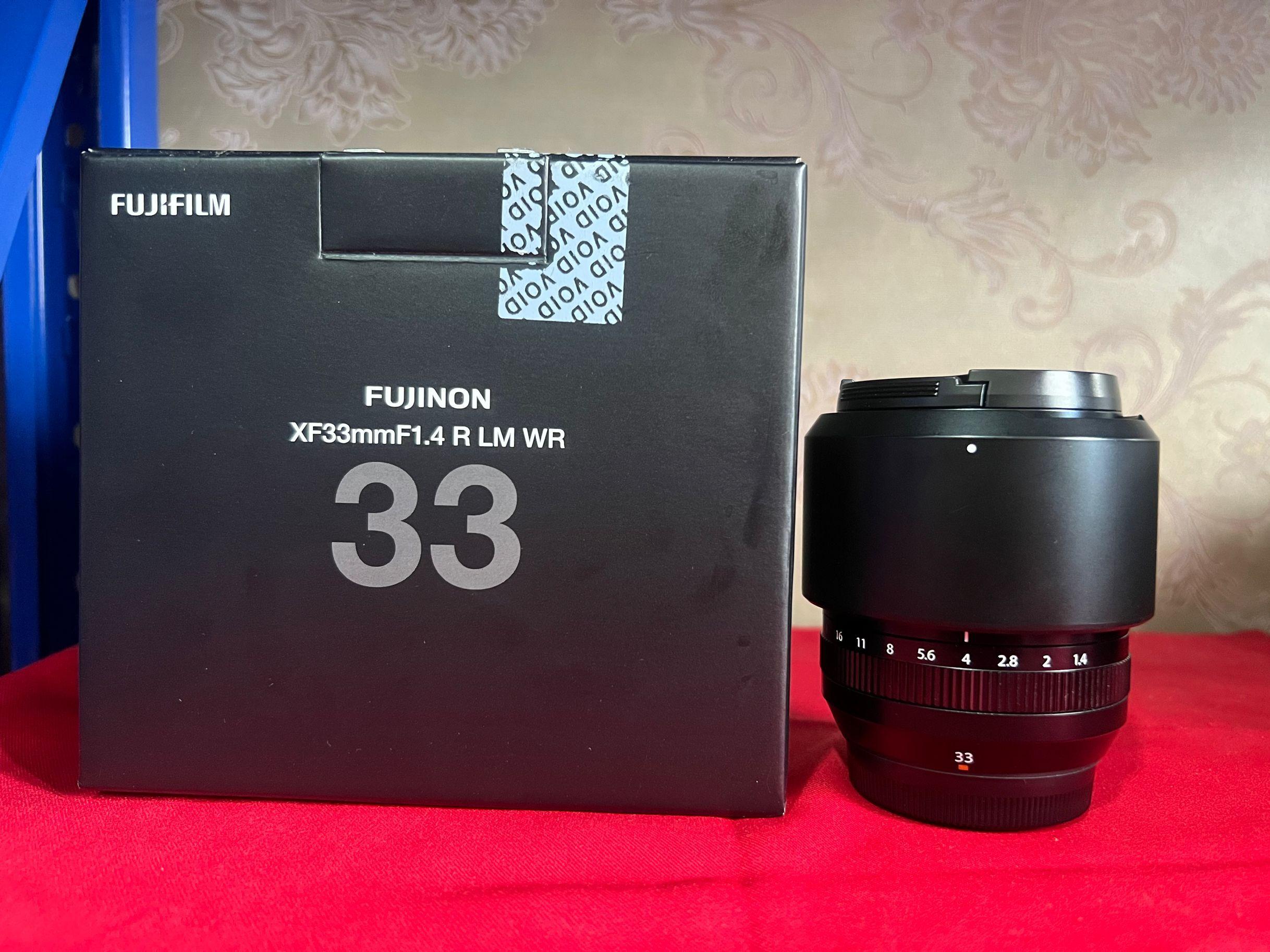 Fuji XF33MMF1.4R LM WR cố định -F Focus XF33 1.4 Mô hình mới hỗ trợ 35 2 23 1.4 Thế hệ thứ hai