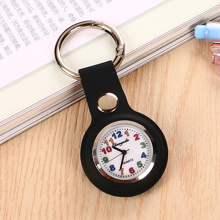 Đồng hồ Khóa leo núi Áo già Người cao tuổi Đồng hồ Keychain Men và Nữ Bài kiểm tra sinh viên cho Y tá Tockable Pocket Pocket Bàn