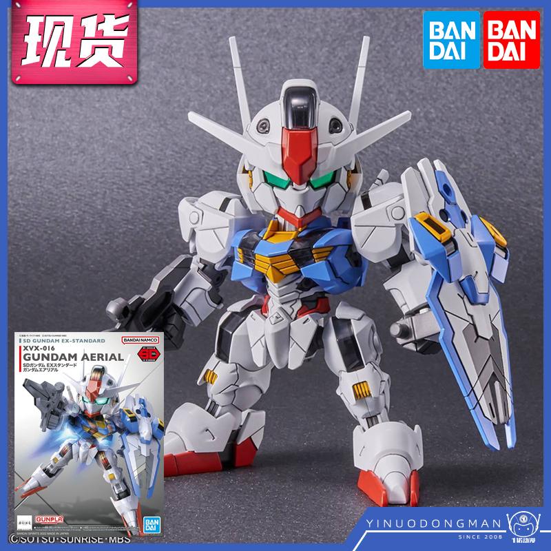 Bandai 63031 BB SDEX 019 Máy nhân vật chính phù thủy của Mercury Thần gió Gundam AERIAL Q Edition