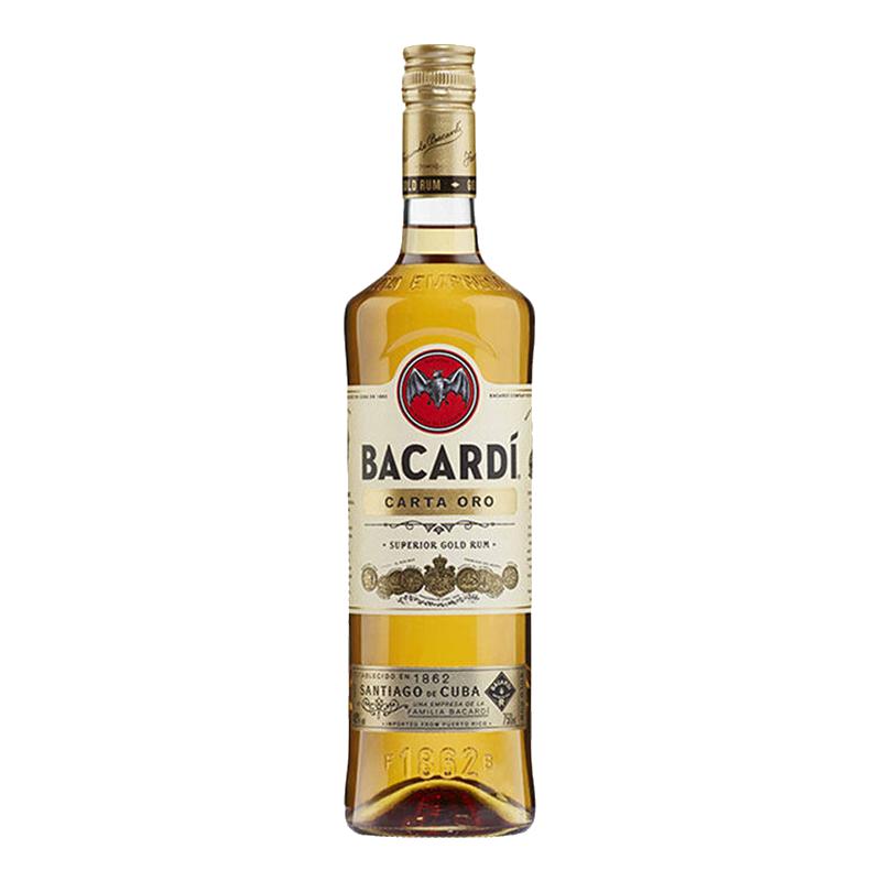 Bacardi Golden Rum Bacardi Hỗn hợp nướng rượu nền 750ML * 1 Rượu Bacardi nhập khẩu