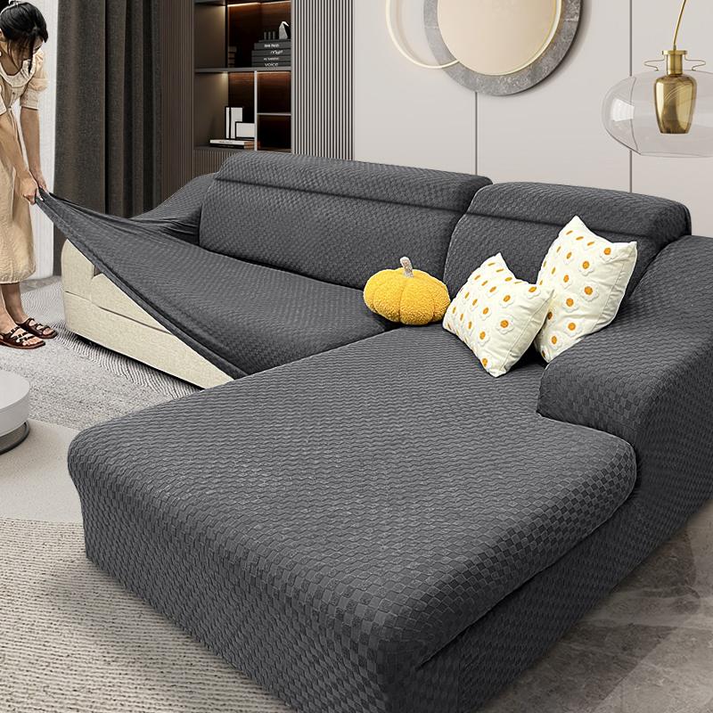 Sofa Lười Bao Gồm Tất Cả Đa Năng Bốn Mùa Đa Năng Ghế Sofa Đệm Đơn Giản Hiện Đại Tựa Lưng Chống Mèo Xước