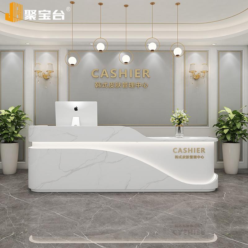 Người đẹp Salon Bar Creatier Counter Stomatological Clinic nhận Trạm khóa cửa hàng làm tóc đơn giản khóa học Counter