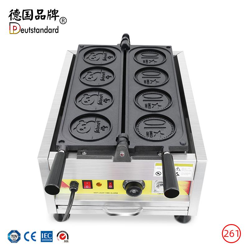 Douayin cùng một đồng tiền vàng phô mai Huafov máy hoạt hình Panda Coin Kỷ niệm COIN Bakery Machine Thiết bị ăn nhẹ NP261