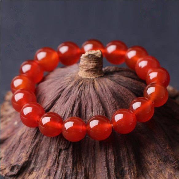 Đấu giá một nhân dân tệ để nhặt loài băng tự nhiên còn thiếu carnelian năm hoàng đạo nam và nữ mô hình vòng tay lửa đỏ và đỏ ngọc bích vòng tay vòng tay