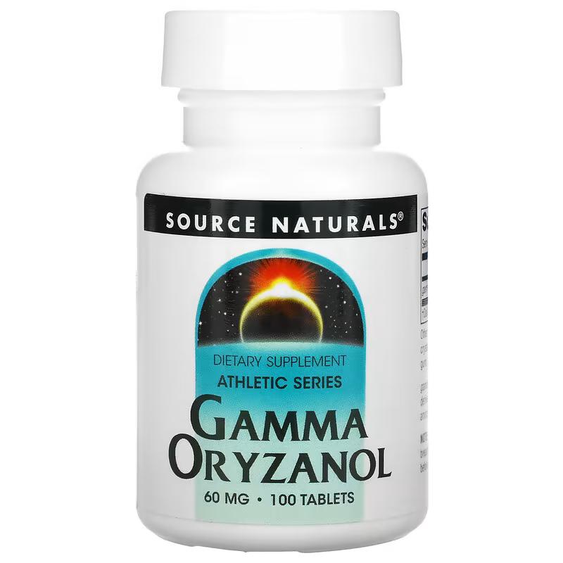 Mỹ Source Naturals Viên nén ngủ Oryzanol tự nhiên Gamma Oryzanol 60mg100 Viên nén