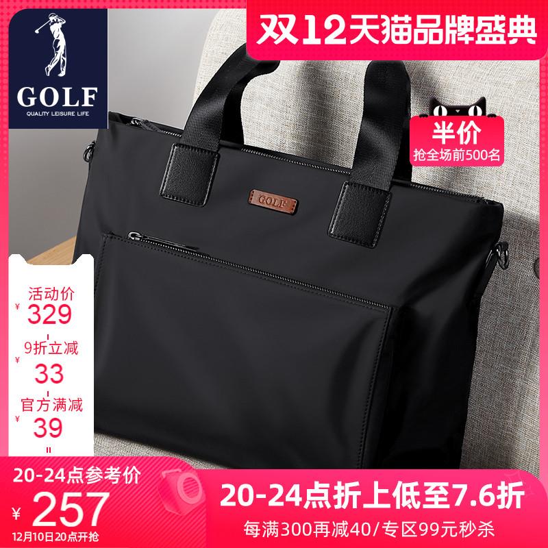 GOLF cặp xách nam túi xách công sở canvas công suất lớn túi đựng máy tính giải trí túi đi lại túi đi công tác