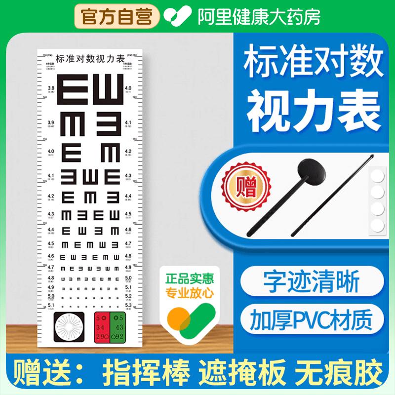 Lefka Tiêu Chuẩn Quốc Tế Logarit Kiểm Tra Thị Lực Biểu Đồ Trẻ Em Mẫu Giáo Treo Tường Bảng Xếp Hạng Hộp Đèn Gia Đình Người Lớn Kiểm Tra Cận Thị