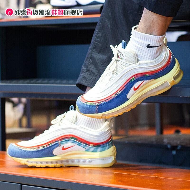 Giày Nike nam Nike Air Max 97 giày đệm khí retro đệm cổ thấp giày chạy bộ thể thao DV1486-162