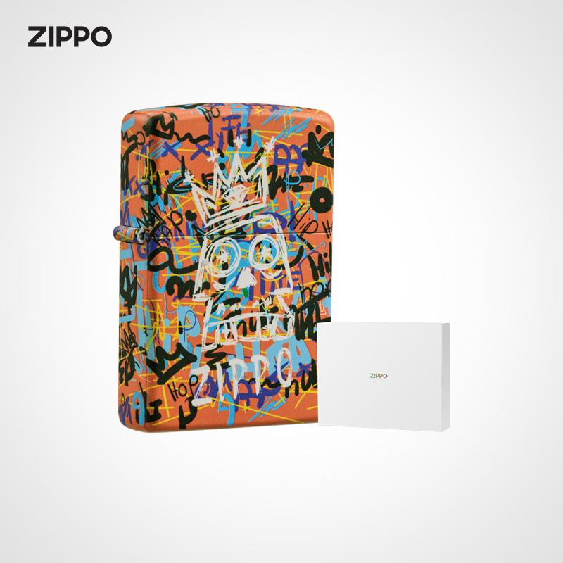 ZIPPO chính thức flagship store kho báu đường thái chống gió dầu hỏa nhẹ hơn in màu nam gửi quà tặng bạn trai