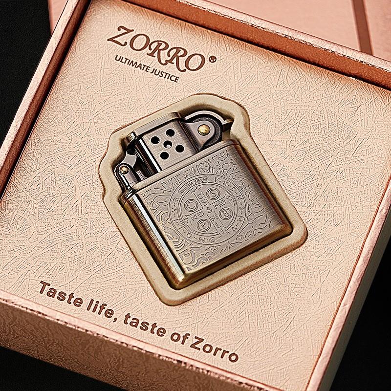 Bật lửa dầu hỏa ZORRO Suluo Old Nine Doors Lafayette cùng món quà Valentine Constantine cho bạn trai