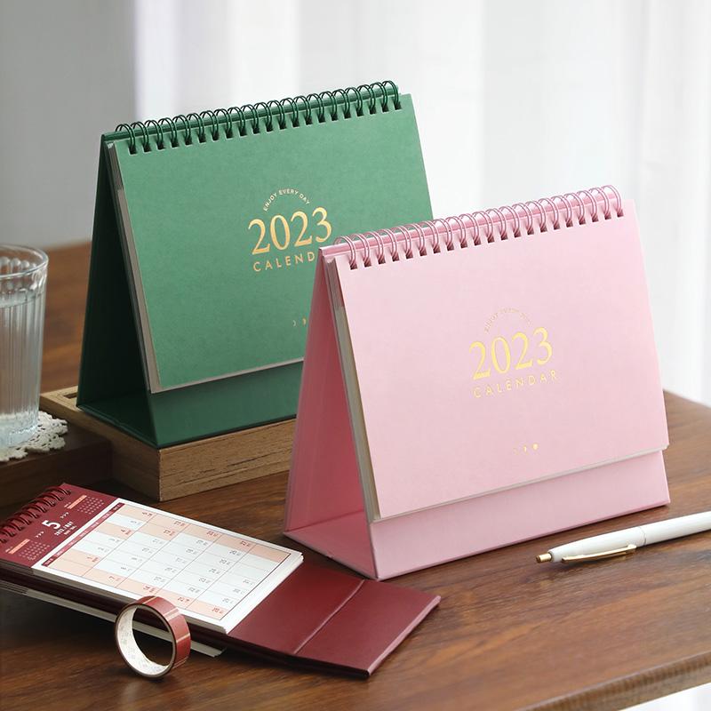 lịch 2023 lịch để bàn màu đồng đơn giản 2022 văn phòng sinh viên máy tính để bàn notepad kế hoạch đăng ký tự kỷ luật kỳ thi tuyển sinh sau đại học này theo phong cách thời trang trang trí lịch nhỏ bản ghi nhớ tùy chỉnh lịch