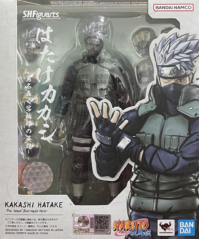 Crown Bliss SHF Naruto Shippuden Hatake Kakashi Viết Wheel Eye Hero Bandai tại chỗ