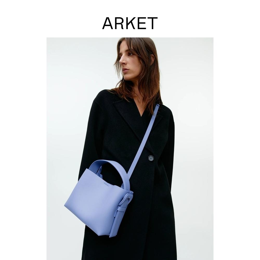 ARKET MS ALLEWOR TAG Túi xách Light Blue 2022 Autumn and Winter Model 1012998010