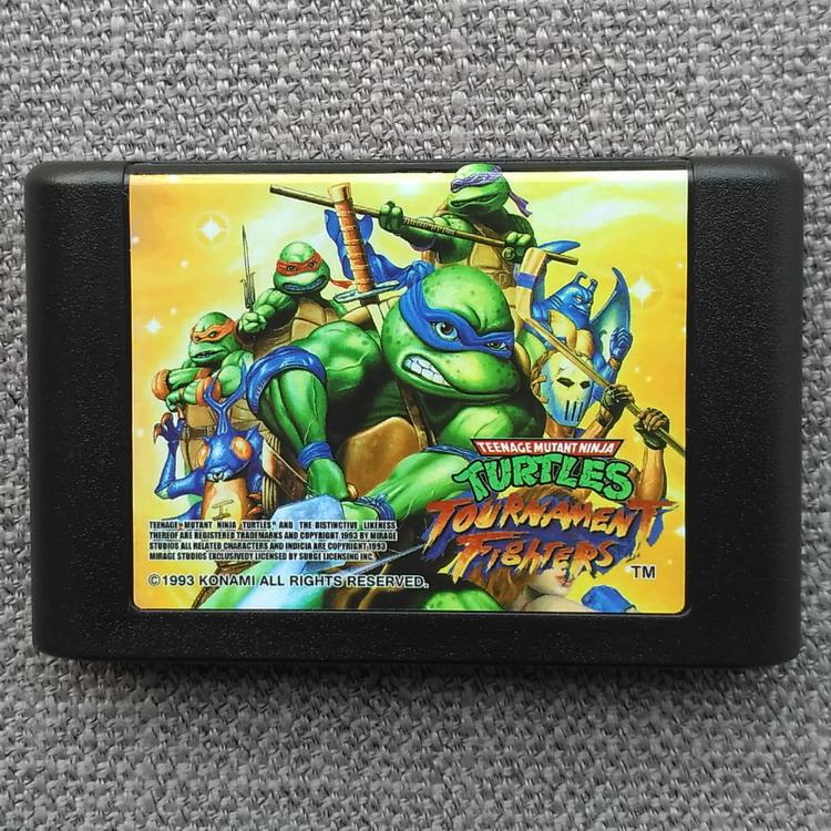 Sega MD "Ninja Rùa Fighting Edition" Tất cả -Character Phiên bản của Genesis Turtles Fighters