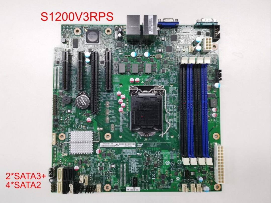 Bo mạch chủ máy chủ Intel S1200V3RPS RPO RPL RPM chip C222 mới E3-1200V4