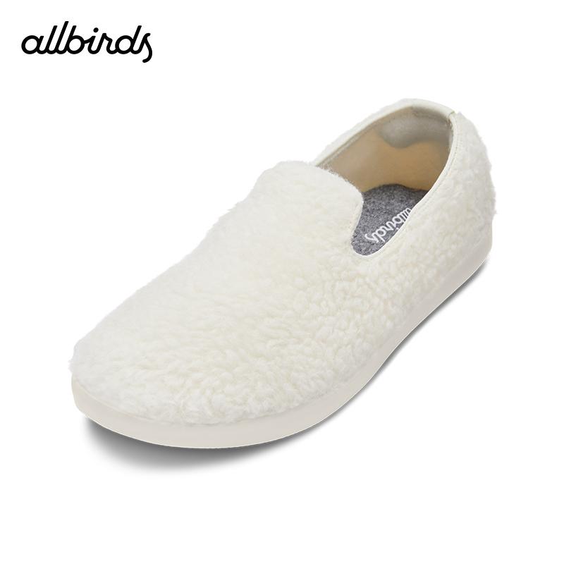 Allbirds SmAllbirds Len Lửng Lông Tơ Mùa Đông Thoải Mái Giày Thường Cho Trẻ Em Lớn