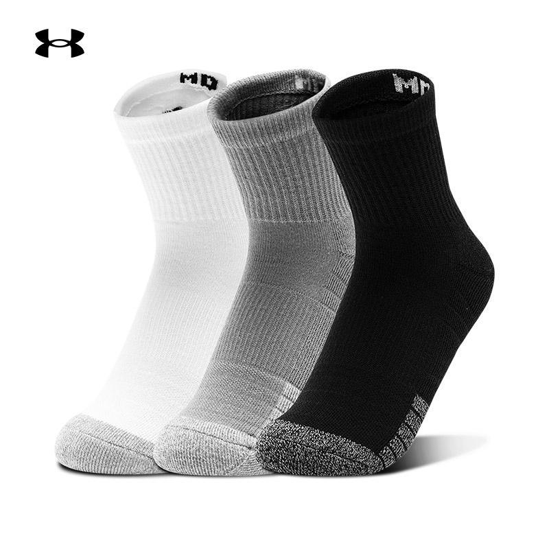 Vớ thể thao tập luyện UA HeatGear® dành cho nam và nữ chính thức của Under Armour-3 đôi 1353262