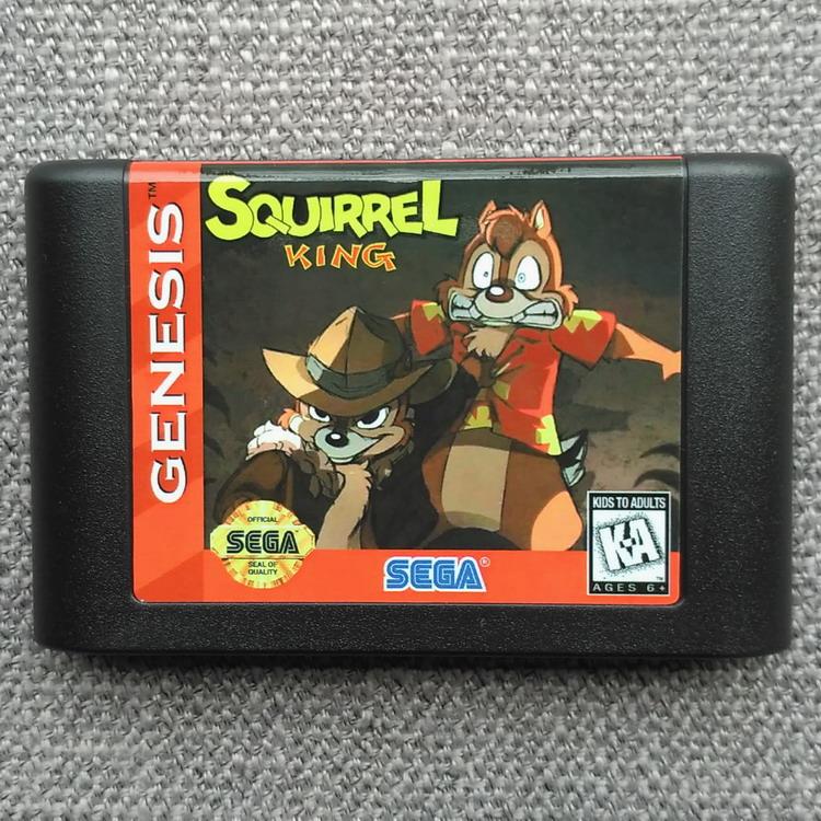 Sega MD "Squirrel Wars" nhân đôi số lần vượt qua GENESIS Squirrel King