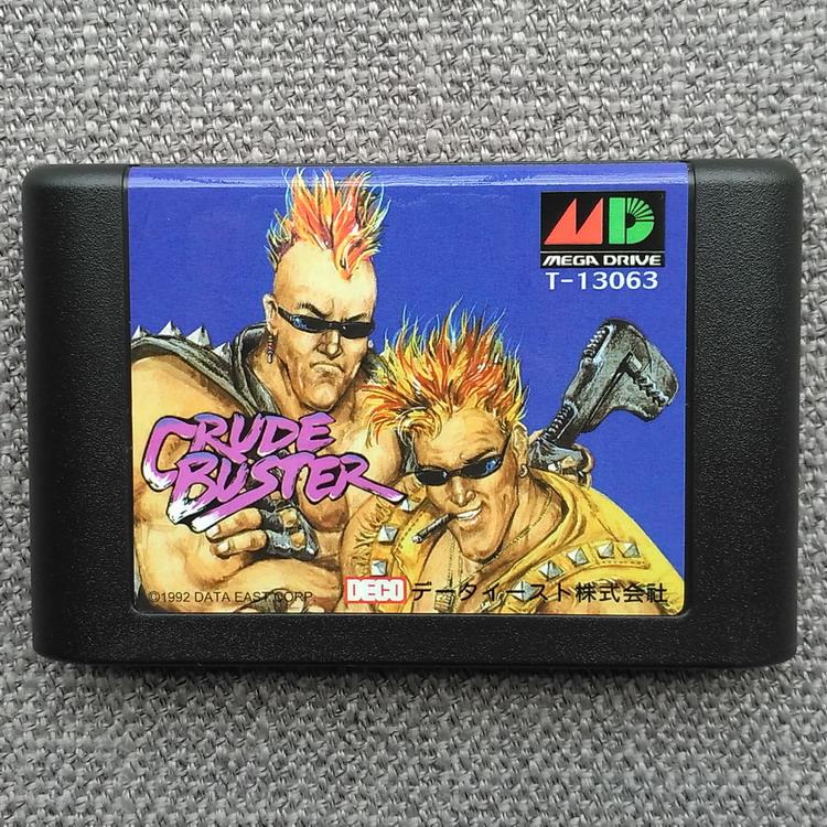 Sega MD GENESIS Crude Buster