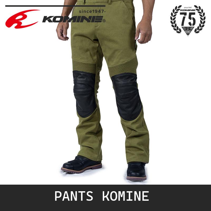 KOMINE22 Mùa thu và mùa đông mới Giải trí xe máy Retro Cotton Cycling Quần CE2 Anti-Drop Plus PK-930 ấm áp nhung PK-930