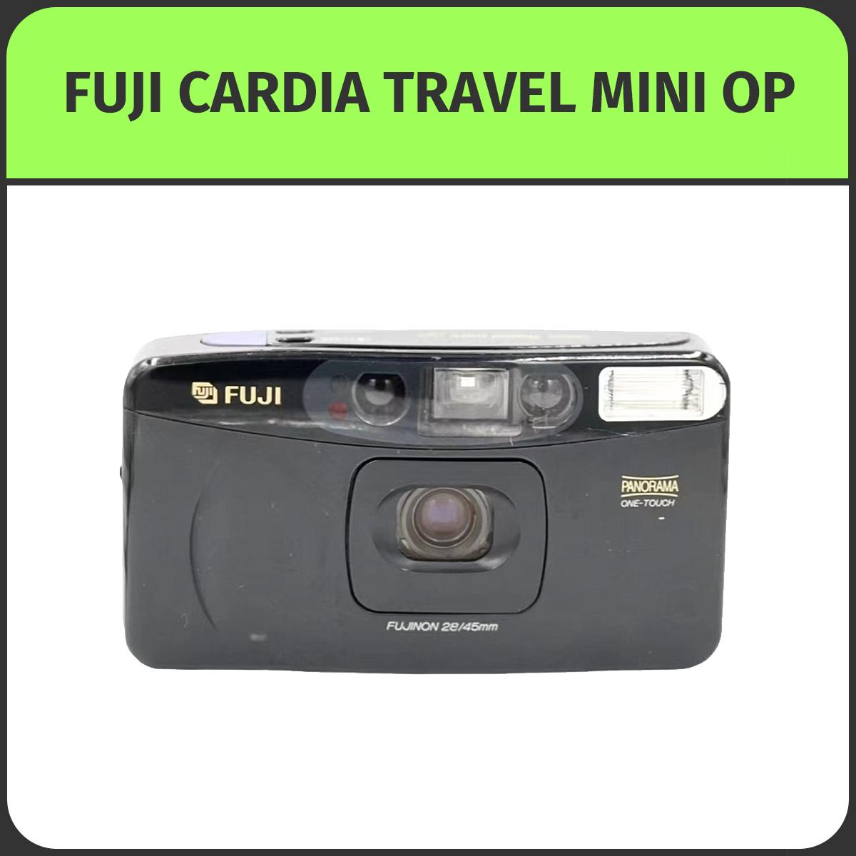 Máy ảnh ngắm và chụp phim du lịch mini op/dl-500 của Fujifilm Fuji｜cardia