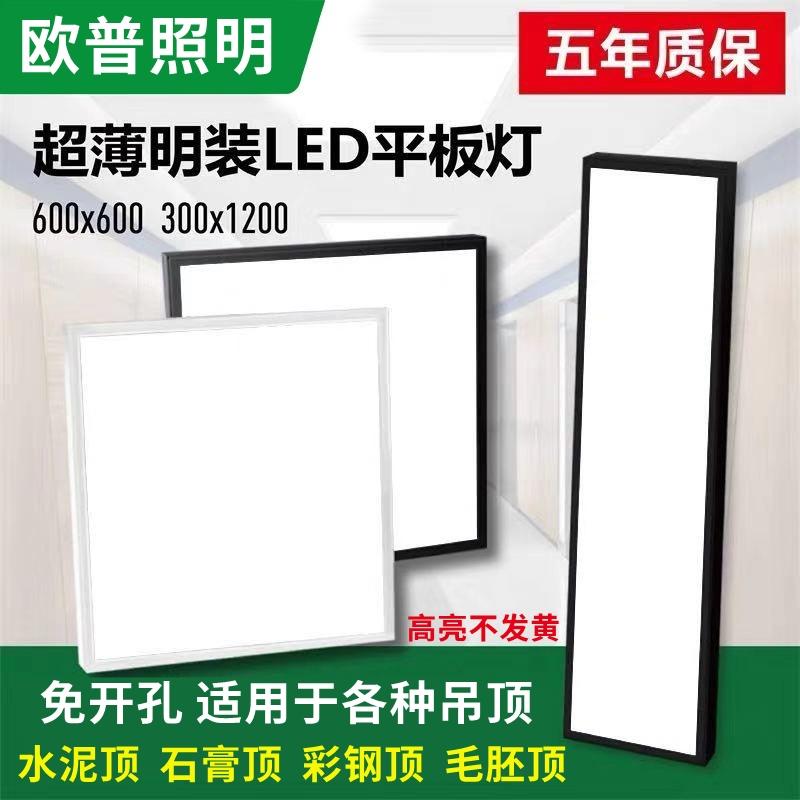 Đèn LED panel Opple 600x600, gắn nổi 300X1200, không khoan lắp